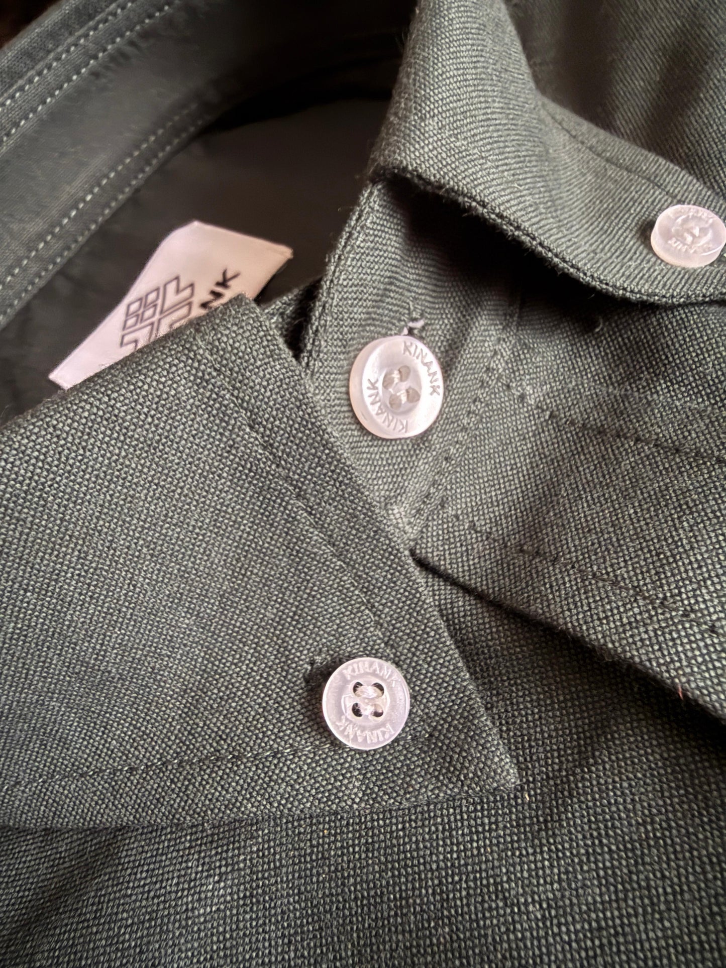 Full sleeve Oxford shirt ( Forest Green)