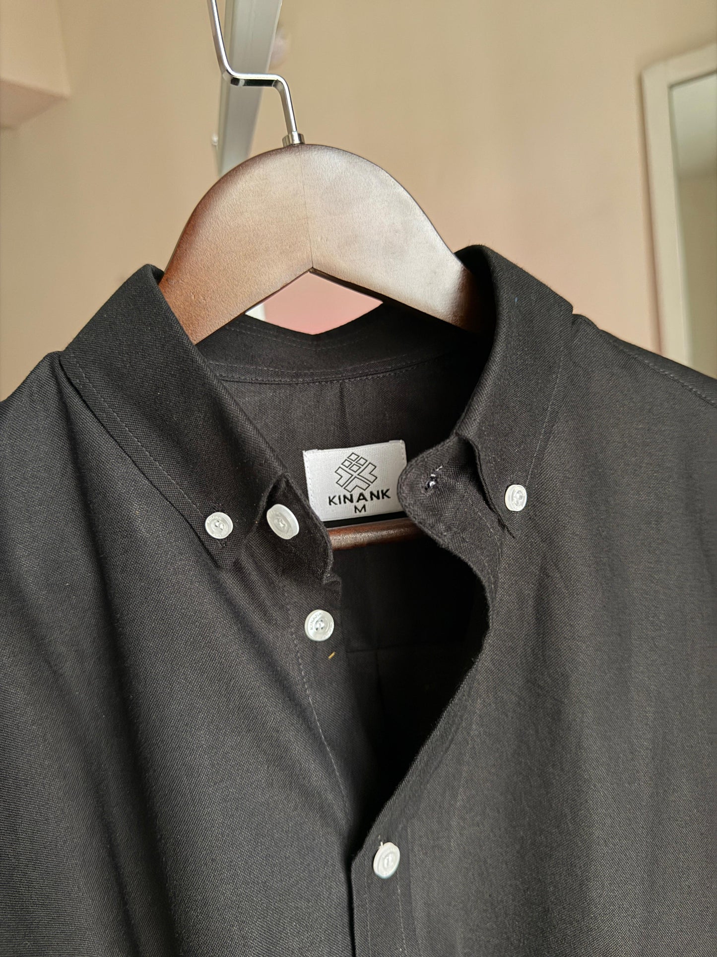 Full sleeve Oxford shirt ( Black)