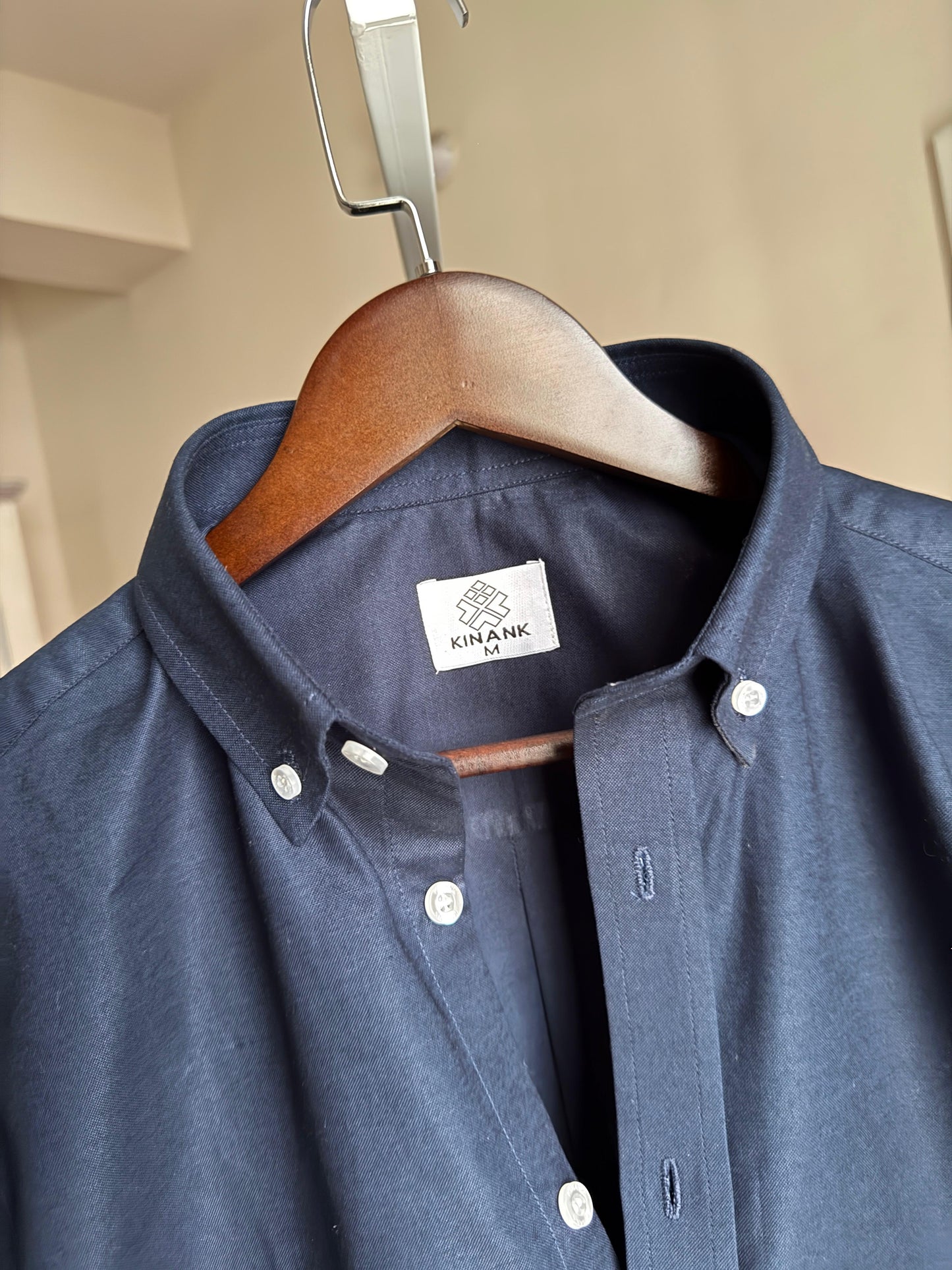 Full sleeve Oxford shirt ( Dark Blue)