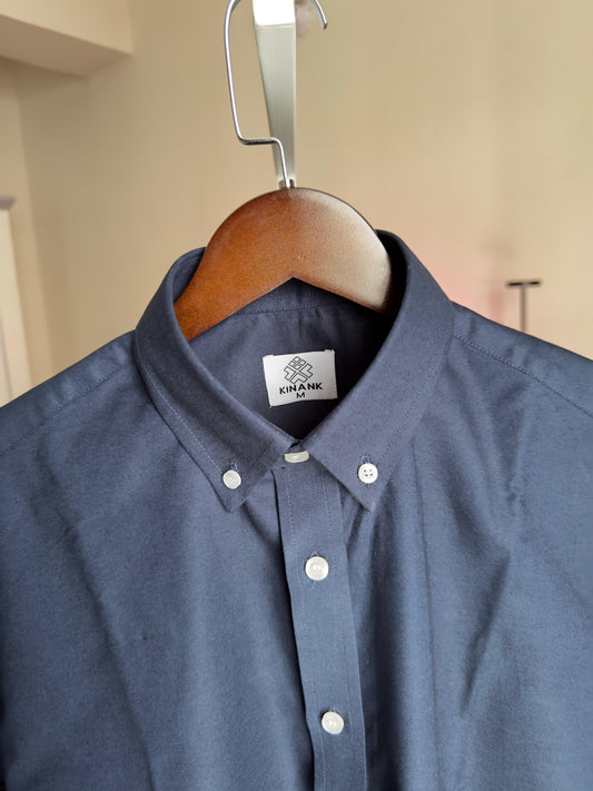 Full sleeve Oxford shirt ( Dark Blue)