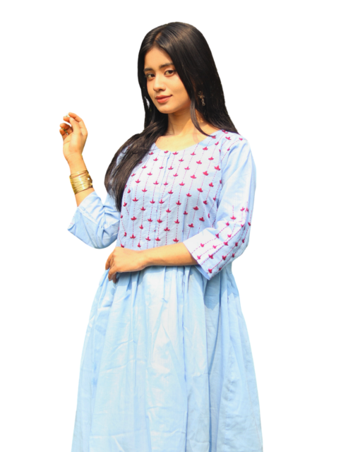 Kinank Embroidered Frock Collection